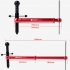 Rear Derailleur Hanger Hook Aligner Alignment Tool Maintenance Corrector Bicycle Gauge Tool Red   black