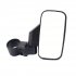 Rear Side View Mirror For 1 75 inch 2 inch Clamp UTV ATV Polaris Ranger 400 500 800 XP black