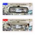 Rear View Mirror  Interior Clip on Wide Angle Rear View Mirror  Panoramic Convex Rearview Mirror  Retractable Clips Automotive Accessories Universal For Cars SU