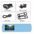 Rear view mirror Car DVR and parking camera can be fitted to any car for safe driving and easy parking