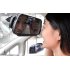 Rear view mirror monitor with GPS navigation built in to clip onto your normal rearview mirror as a great way to safely get from point A to point B