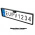 Rearview Camera for use with European License Plates  This Waterproof Camera easily installs onto the back your vehicle for a wide angle display