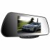 Rearview LCD Monitor with clip on design for mounting onto rear view mirrors and then connecting to a rearview camera so you can see wide angle video while reve