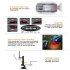 Rearview parking cam comes with a 7 Inch HD display  Thanks to its 120 degree lens and nightvision  you ll see all that happens behind your car at day and night