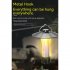 Rechargeable Camping Lantern Light Portable Magnet Lighting Tent Lamp Camping Light   Bracket