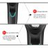 Rechargeable Electric Shaver 1080p Hd Wifi Camera Portable Travel Black
