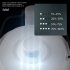 Rechargeable LED Camping Lantern 2400mAh USB Rechargeable Power Bank Emergency Light Rotable Lamp Head For Indoor Outdoor black