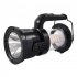 Rechargeable LED Camping Lantern 2400mAh USB Rechargeable Power Bank Emergency Light Rotable Lamp Head For Indoor Outdoor black