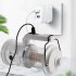 Rechargeable LED Camping Lantern 2400mAh USB Rechargeable Power Bank Emergency Light Rotable Lamp Head For Indoor Outdoor black