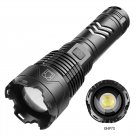 Rechargeable LED Flashlight 5 Modes Portable Waterproof Strong Light XHP70 LED Torch For Outdoor Camping Fishing 2800B-P70 short