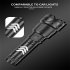 Rechargeable LED Flashlight 5 Modes Portable Waterproof Strong Light XHP70 LED Torch For Outdoor Camping Fishing 2800B P70 short
