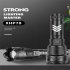 Rechargeable LED Flashlight 5 Modes Portable Waterproof Strong Light XHP70 LED Torch For Outdoor Camping Fishing 2800B P70 short