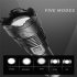Rechargeable LED Flashlight 5 Modes Portable Waterproof Strong Light XHP70 LED Torch For Outdoor Camping Fishing 2800B P70 short