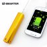 Rechargeable LED Flashlight Portable 4200mAh External Battery Pack Power Bank with 3 Light Modes for Phones  Tablets And More