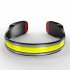 Rechargeable LED Headlamp COB 230 Degree Wide Angle 3 Modes Floodlight Headlight For Night Running Fishing Cycling Camping black