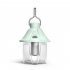Rechargeable Retro Metal Camp Light Emergency Lighting Portable Waterproof Outdoor Tent Bulb For Power Failure Outages Hiking Climbing Yard green