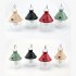 Rechargeable Retro Metal Camp Light Emergency Lighting Portable Waterproof Outdoor Tent Bulb For Power Failure Outages Hiking Climbing Yard green