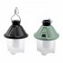 Rechargeable Retro Metal Camp Light Emergency Lighting Portable Waterproof Outdoor Tent Bulb For Power Failure Outages Hiking Climbing Yard green