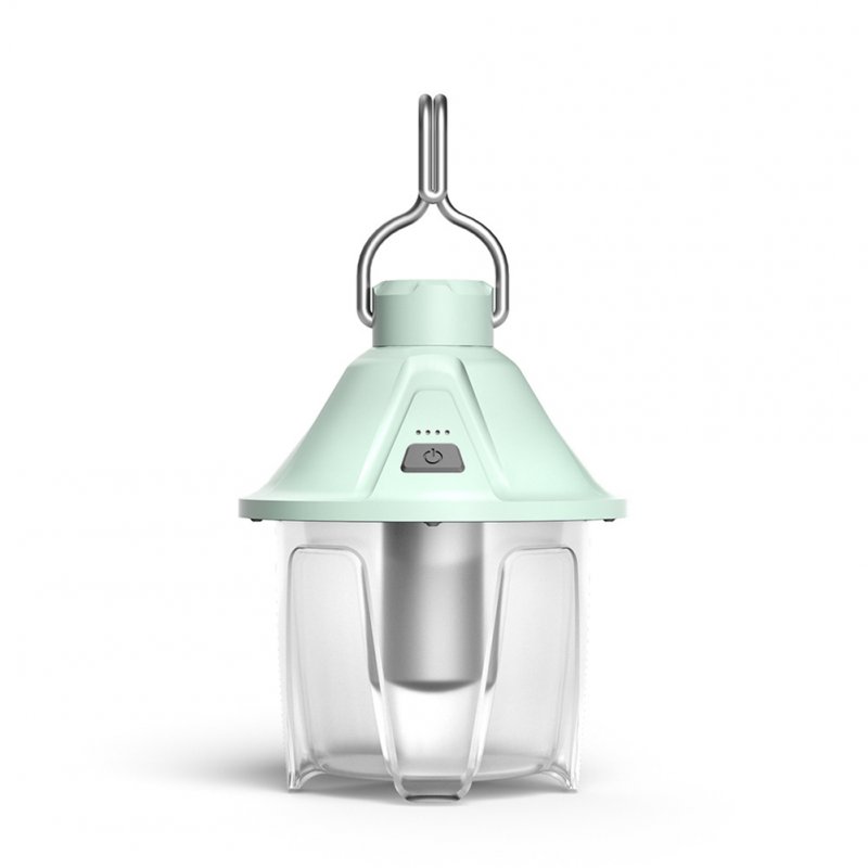 Rechargeable Retro Metal Camp Light Emergency Lighting Portable Waterproof Outdoor Tent Bulb