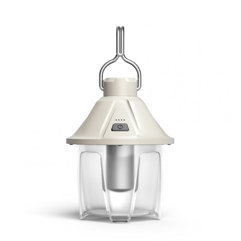 Rechargeable Retro Metal Camp Light Emergency Lighting Portable Waterproof Outdoor Tent Bulb