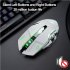 Rechargeable Wireless Silent LED Gaming Mouse USB Optical Mouse for PC Computer Peripherals white