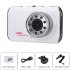 Record everything that happens in front of your car with this FHD car DVR system  A 1 4 Inch CMOS sensor and wide angle lens capture everything in high detail 