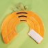Recovery Collar For Cats After Surgery Elizabethan Collars Ultra Soft Cotton Cute Kitten Cone For Prevent Licking carrot M