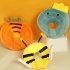 Recovery Collar For Cats After Surgery Elizabethan Collars Ultra Soft Cotton Cute Kitten Cone For Prevent Licking carrot M