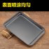Rectangle Baking Sheet Homemade Cooking Bakeware Non Stick Coating Cake Pizza Bread Making Plate Pan Ovenware Large 33   23   2cm