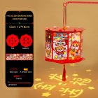 Red Chinese Festival Lantern Traditional Hand Made Paper Lanterns New Dragon Year Festival Lantern DIY Chinese