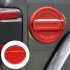 Red Door Fuel Tank  Gas  Cap  Cover Trim For Jeep Wrangler JL 2018  Accessories Red