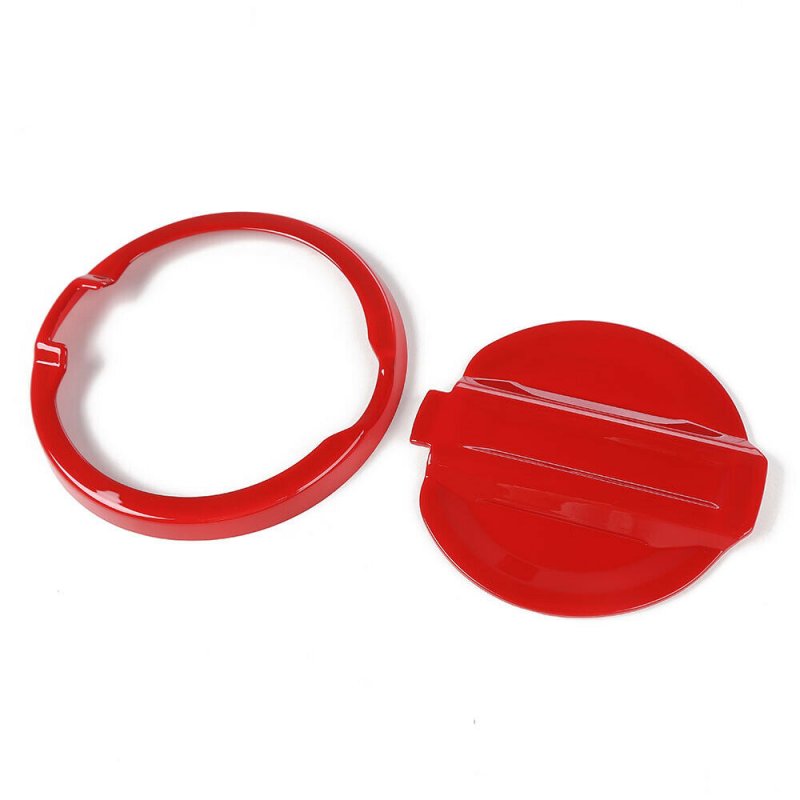 Red Door Fuel Tank  Gas  Cap  Cover Trim For Jeep Wrangler JL 2018+ Accessories Red