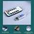 Red Lantern LED Lights With 8 Modes Chinese Characters Garland Curtain Lunar New Year Decoration Spring Festival Decoration USB remote control