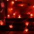Red Lantern String Light 20LEDs 40LEDs Chinese Knot Battery Operated String Light For Chinese New Year Wedding Party Decoration  3 meters 6 meters  red chinese 