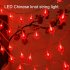 Red Lantern String Light 20LEDs 40LEDs Chinese Knot Battery Operated String Light For Chinese New Year Wedding Party Decoration  3 meters 6 meters  red chinese 