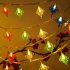 Red Lantern String Light 20LEDs 40LEDs Chinese Knot Battery Operated String Light For Chinese New Year Wedding Party Decoration  3 meters 6 meters  red chinese 