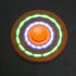 Reduce stress and look cool with this pack of 6 different color hand spinners that have built in LED lights