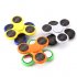 Reduce stress and look cool with this pack of 6 different color hand spinners that have built in LED lights