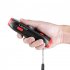 Referee Electronic Whistle with SOS Light Flashlight for Game Safety Whistle with Lanyard for Camping Hiking Red
