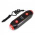 Referee Electronic Whistle with SOS Light Flashlight for Game Safety Whistle with Lanyard for Camping Hiking Red