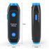 Referee Electronic Whistle with SOS Light Flashlight for Game Safety Whistle with Lanyard for Camping Hiking Blue