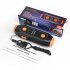 Referee Electronic Whistle with SOS Light Flashlight for Game Safety Whistle with Lanyard for Camping Hiking Blue