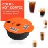 Refillable Coffee  Capsule Cups Reusable Coffee Capsule Filter For Tassimo Machines