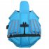 Reflective Pet Life  Jacket Angel Wings Shaped Dog Life Vest Pet Outdoor Swimwear Blue M