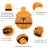 Reflective Pet Life  Jacket Angel Wings Shaped Dog Life Vest Pet Outdoor Swimwear Orange XS