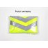Reflective Safety Vest Luminous Mesh Waistcoat with Pocket for Night Running Cycling Sports Outdoor Clothes Yellow L