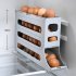 Refrigerator Egg Holder  Automatic Rolling Chicken Egg Organizer Holder  Storage Box  Roll Down Food Storage Holder  Space Saving Rolling Egg Dispenser  For Cab