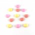 Relieve  Stress  Peach  Butt  Toy Three dimensional Peach Squeeze Soft Plastic Cute Toy Yellow