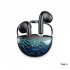 Remax Tws Wireless Bluetooth Headphones Stereo Low Latency Gaming Headset with Colorful Light Black