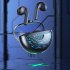 Remax Tws Wireless Bluetooth Headphones Stereo Low Latency Gaming Headset with Colorful Light Black